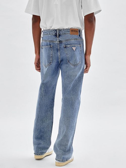 Guess Originals Relaxed Pants Blauw | GUESS-SN30354