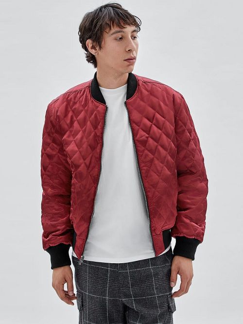 Guess Originals Reversible Flight Jacket Zwart | GUESS-SN30718
