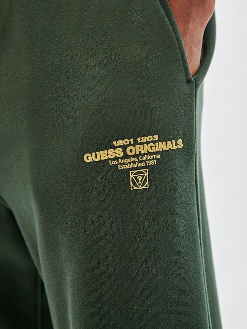 Guess Originals Sweatpants Groen | GUESS-SN31385