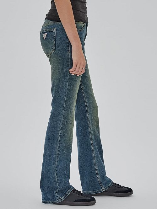 Guess Originals Tinted Bootcut Jeans Blauw | GUESS-SN26589