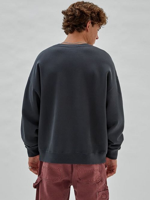 Guess Originals Vintage Dev Sweatshirt Zwart | GUESS-SN31027