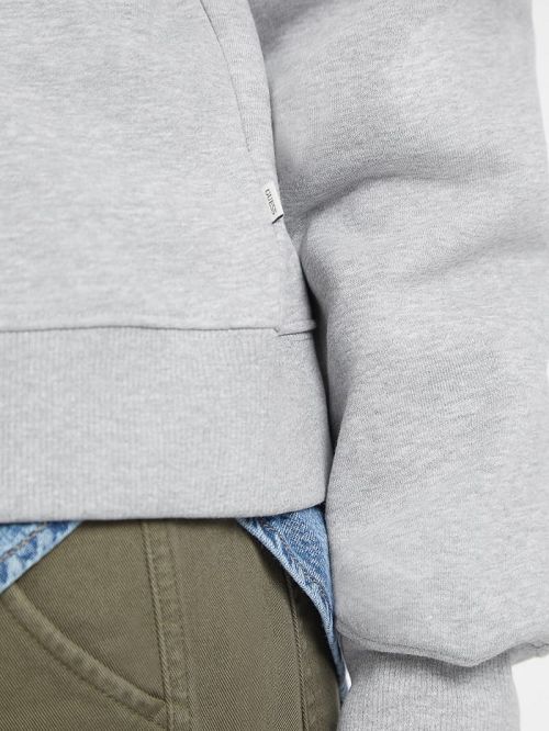 Guess Oversized Iconic Sweatshirt Grijs | GUESS-SN28352