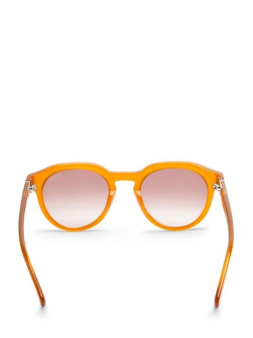 Guess Oversized Round Plastic Sunglasses Oranje | GUESS-SN31810