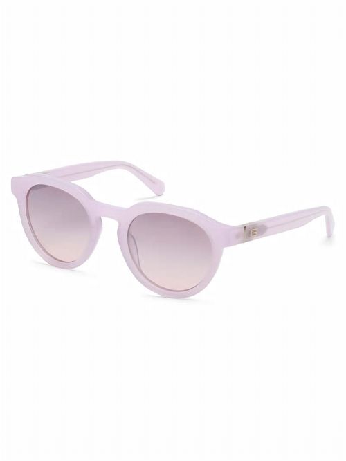Guess Oversized Round Plastic Sunglasses Bruin | GUESS-SN31811