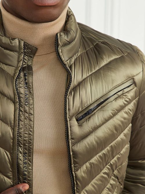 Guess Padded Chevron Jacket Groen | GUESS-SN30763