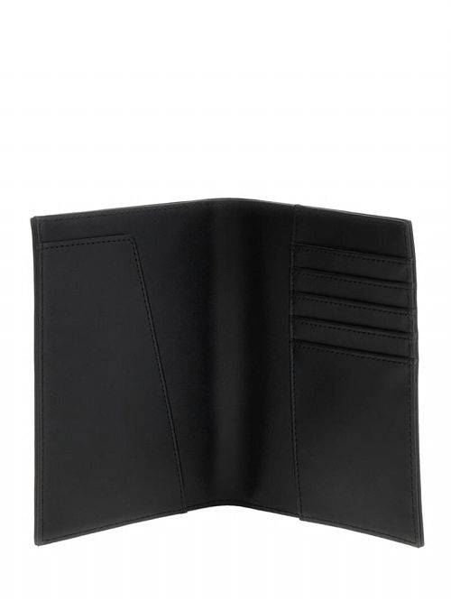Guess Passport Case and Luggage Tag Gift Set Zwart | GUESS-SN31787