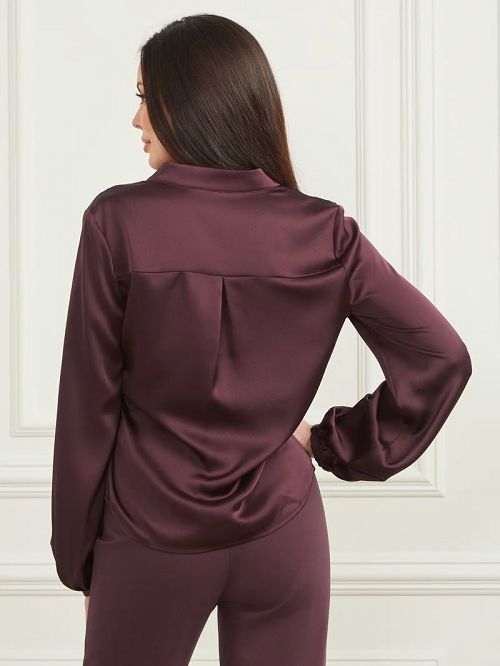 Guess Patrice Blouse Paars | GUESS-SN27522