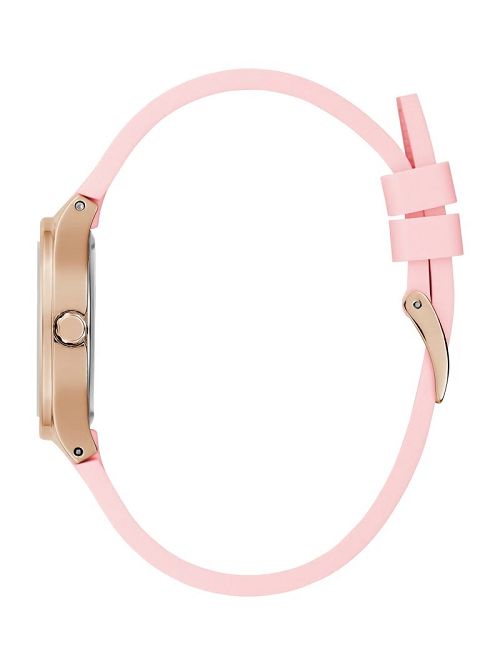 Guess Pink Analog Silicon Watch Roze | GUESS-SN30042