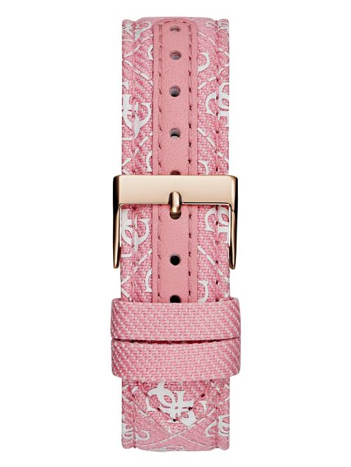 Guess Pink Denim Analog Watch Roze | GUESS-SN30038