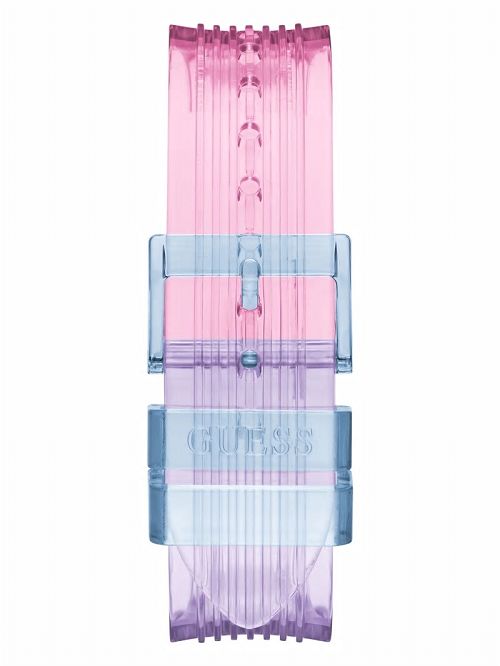 Guess Pink and Purple Multifunction Watch Roze | GUESS-SN30039
