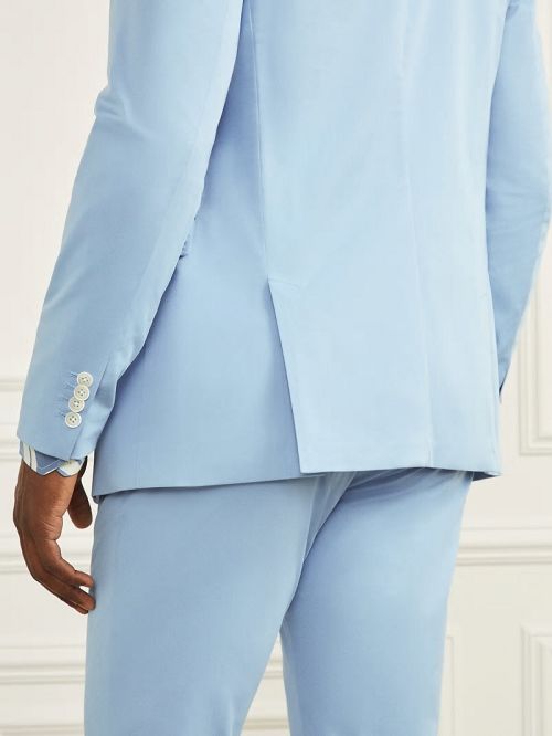Guess Pitt Sateen Blazer Blauw | GUESS-SN30833
