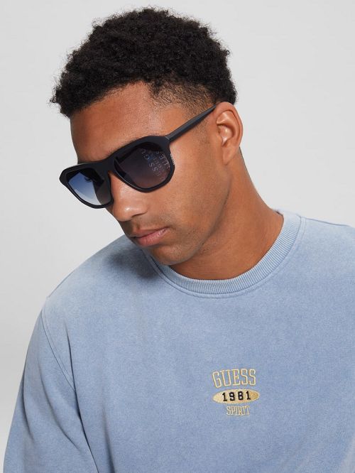 Guess Plastic Navigator Sunglasses Bruin | GUESS-SN31813