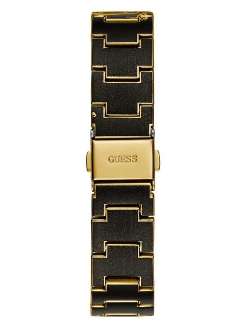 Guess Printed Gold-Tone Multifunction Watch Goud | GUESS-SN30009
