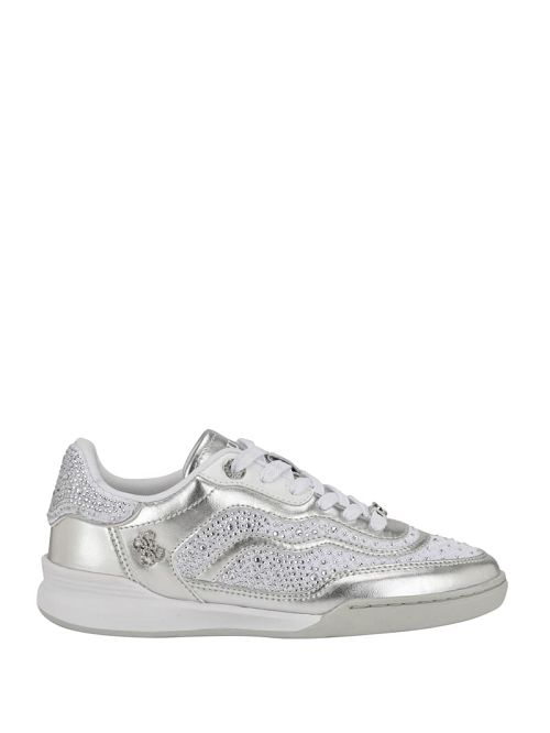 Guess Pritie Rhinestone Sneakers Zilver | GUESS-SN29507