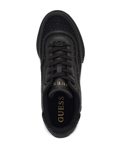 Guess Pritie Rhinestone Sneakers Zwart | GUESS-SN29509