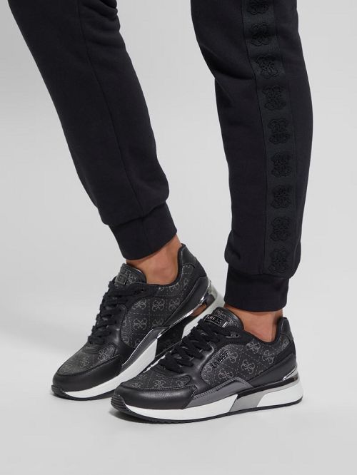 Guess Quattro G Joggers Zwart | GUESS-SN29564