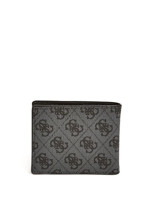 Guess Quattro G Passcase Zwart | GUESS-SN31740