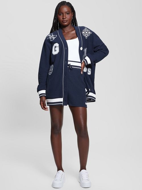 Guess Raquelle Logo Skirts Blauw | GUESS-SN28441