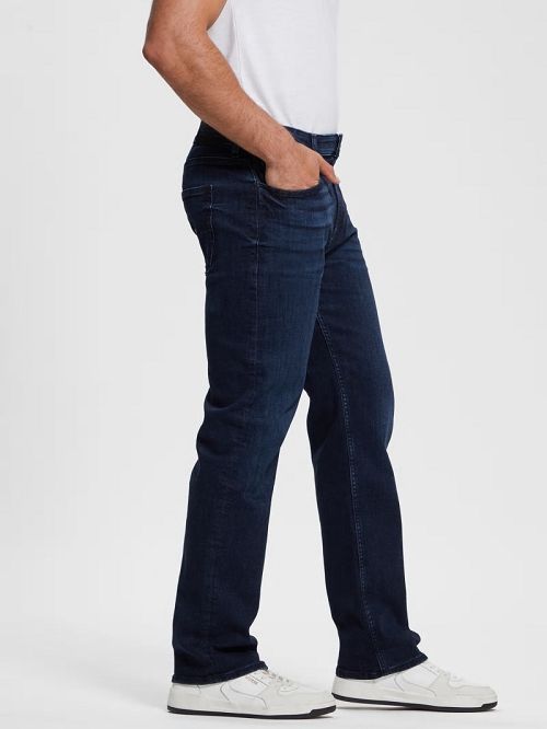 Guess Regular Straight Jeans Blauw | GUESS-SN30450