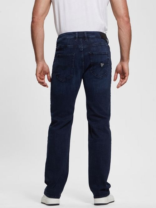 Guess Regular Straight Jeans Blauw | GUESS-SN30450