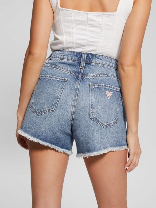 Guess Relaxed Denim Shorts Blauw | GUESS-SN26485