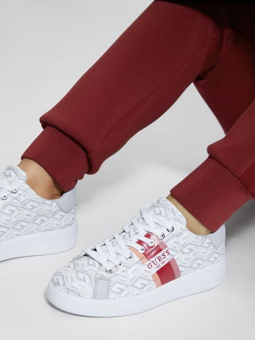 Guess Reyhana G-Cube Low-Top Sneakers Grijs | GUESS-SN29504