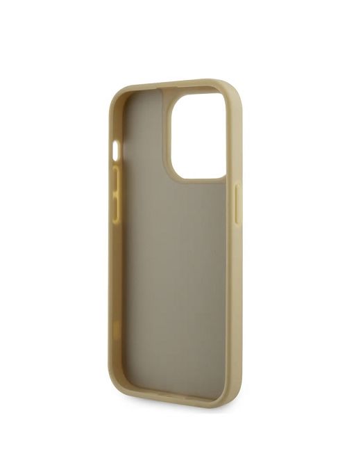 Guess Rhinestone iPhone 14 Pro Case Goud | GUESS-SN31768