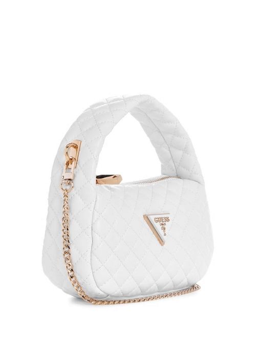 Guess Rianee Mini Hobo Wit | GUESS-SN28806
