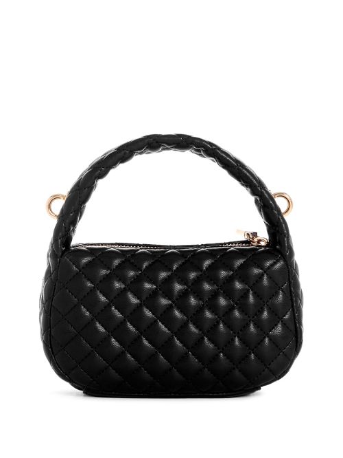 Guess Rianee Mini Hobo Zwart | GUESS-SN28890