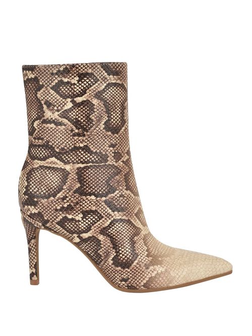 Guess Richly Faux-Leather Booties Beige | GUESS-SN29951