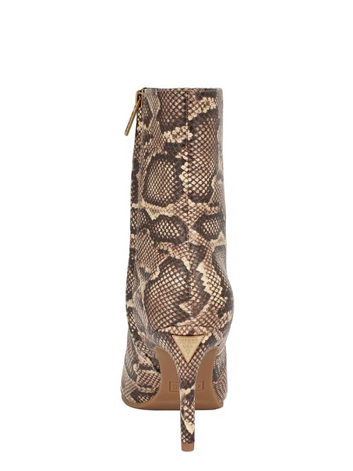 Guess Richly Faux-Leather Booties Beige | GUESS-SN29951