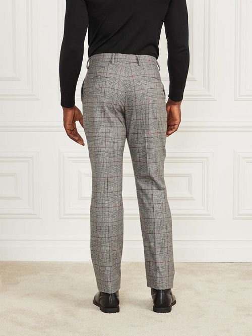 Guess Roger Chino Pants Zwart Wit | GUESS-SN31388