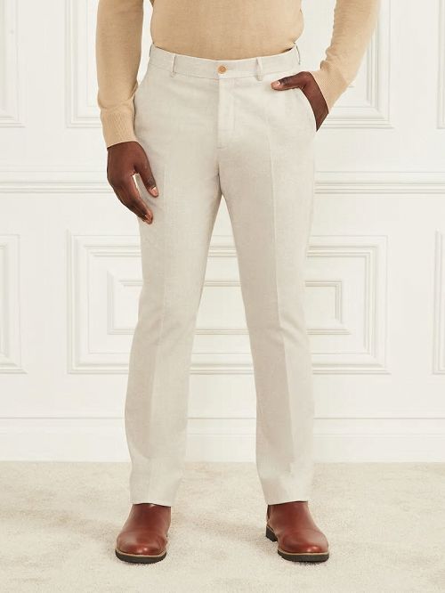 Guess Roger Classic Chino Pant Beige | GUESS-SN31417