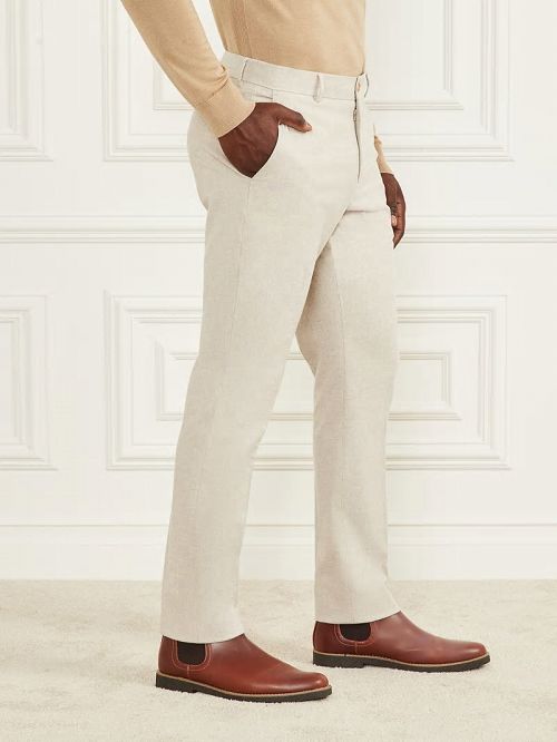 Guess Roger Classic Chino Pant Beige | GUESS-SN31417