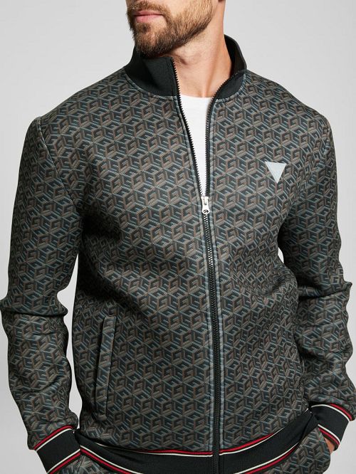 Guess Rolph Signature Cube Jacket Multi | GUESS-SN31594