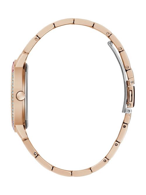 Guess Rose Gold-Tone Analog Watch Roze Goud | GUESS-SN29986