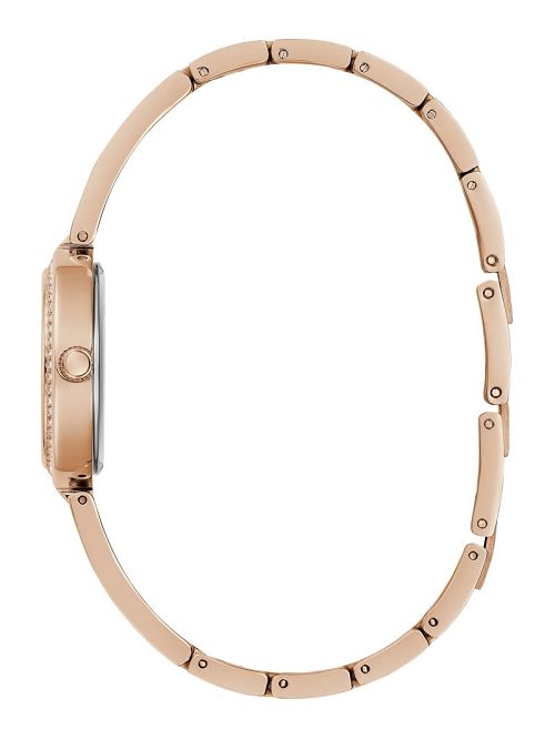 Guess Rose Gold-Tone Analog Watch Roze Goud | GUESS-SN30036