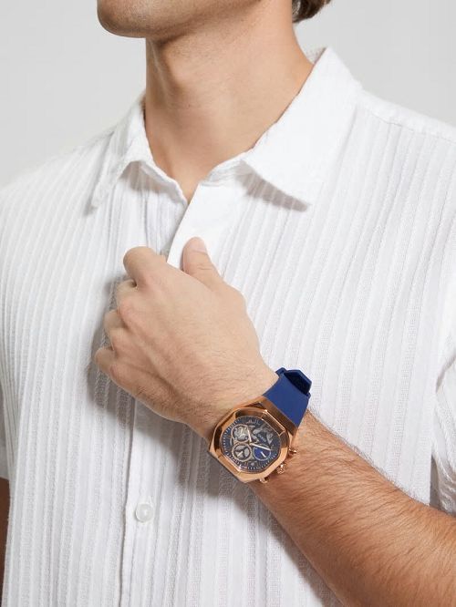 Guess Rose Gold-Tone Chronograph Watch Multi | GUESS-SN29983