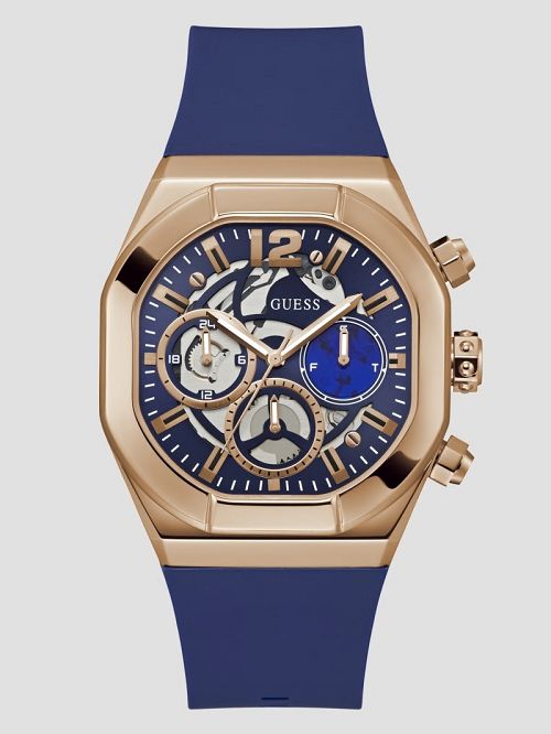 Guess Rose Gold-Tone Chronograph Watch Multi | GUESS-SN29983