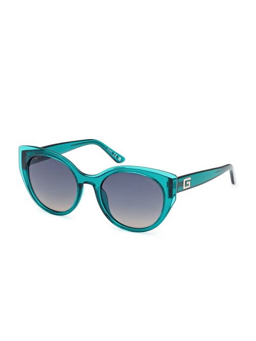Guess Round Lucite Sunglasses Blauw | GUESS-SN30067