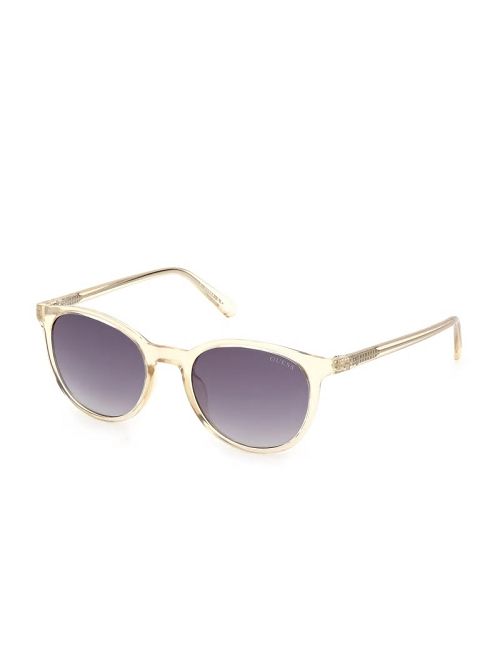 Guess Round Retro Sunglasses Geel | GUESS-SN31812