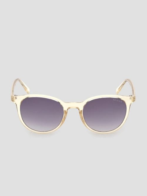 Guess Round Retro Sunglasses Geel | GUESS-SN31812