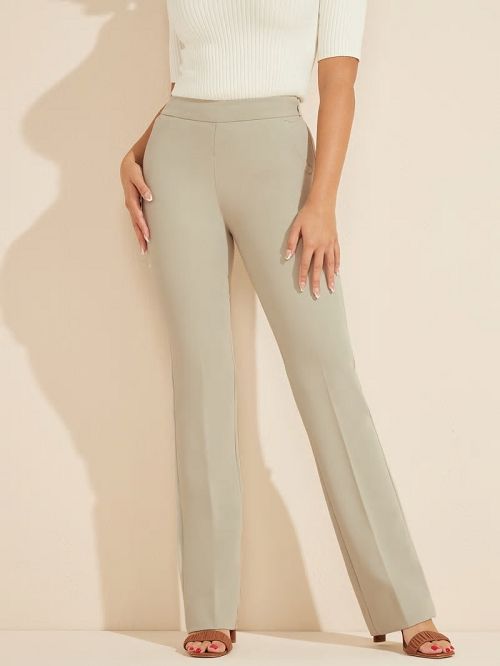 Guess Sally High-Rise Pant Grijs | GUESS-SN28275