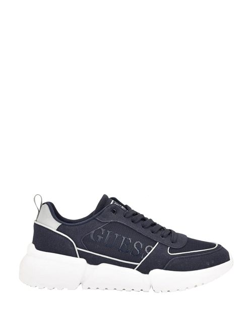 Guess Salter Logo Sneakers Blauw | GUESS-SN31876