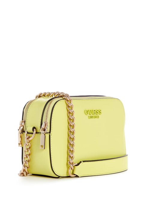 Guess Sarita Camera Crossbody Geel | GUESS-SN28955