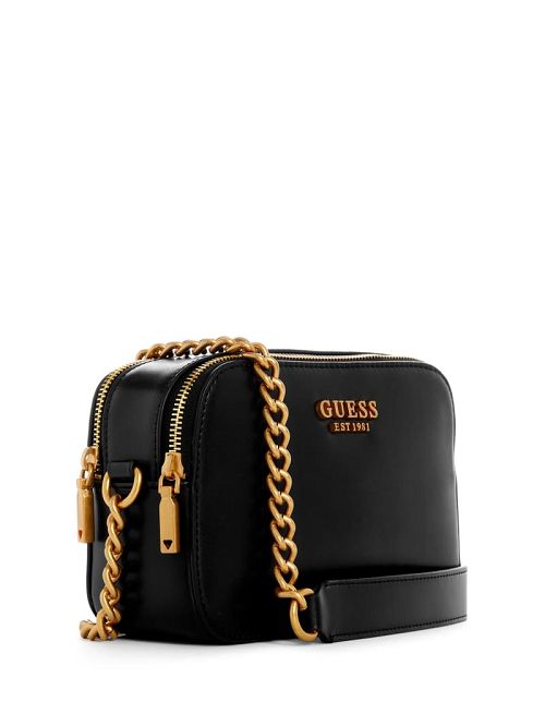 Guess Sarita Camera Crossbody Zwart | GUESS-SN28994