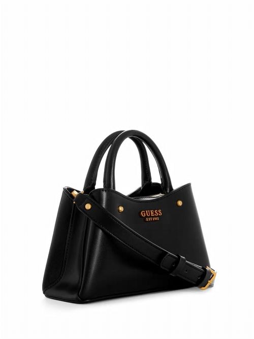 Guess Sarita Mini Satchel Zwart | GUESS-SN29337
