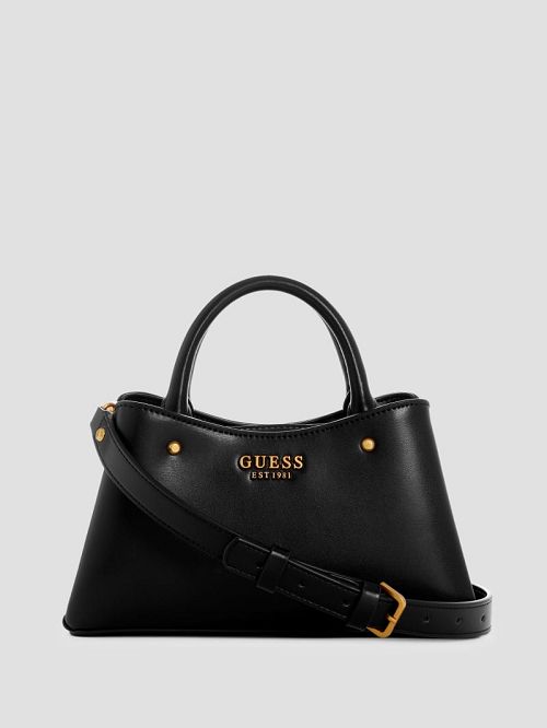 Guess Sarita Mini Satchel Zwart | GUESS-SN29337
