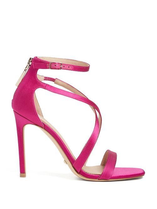 Guess Satin Strappy Heel Roze | GUESS-SN29782