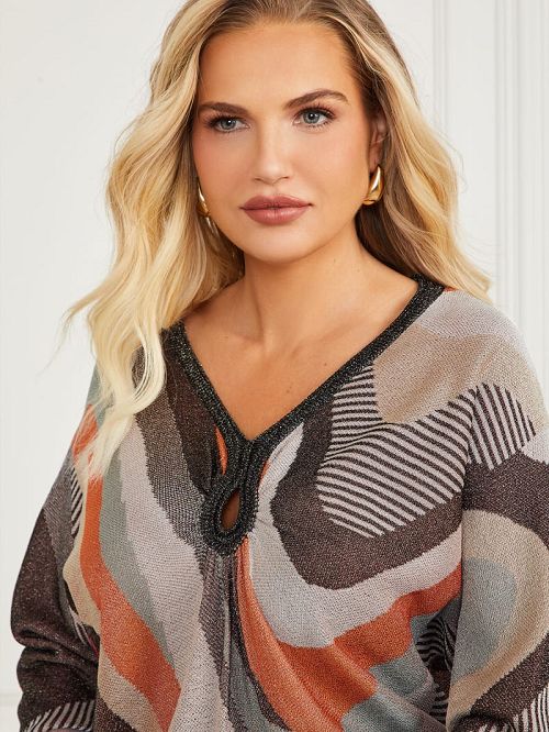 Guess Scarlett Batwing Sweater Multi | GUESS-SN27789